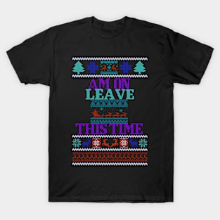 Ugly Christmas Sweater Design T-Shirt